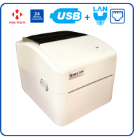 Термопринтер для печати этикеток Vektor-420B (USB+LAN)