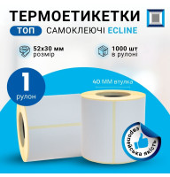 Термоэтикетка T.Top ECLINE 52мм х 30мм / 1000 шт